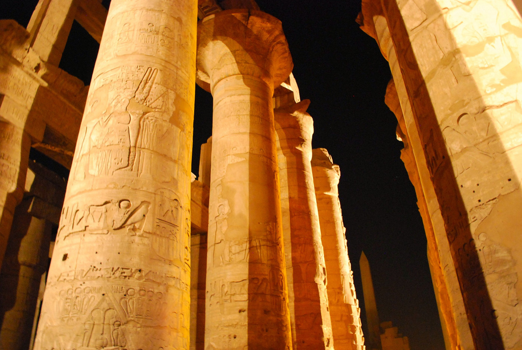 Sound and Light Show at Karnak Temples